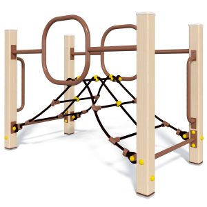 Lekeapparat "Rope slide"