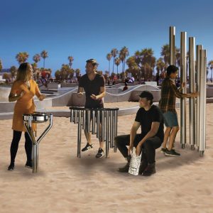 Street Quartet utendørsensemble (sett med 4 stk.)