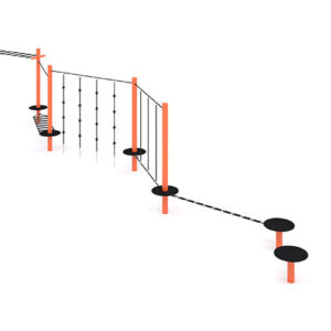 Klatre og balanse sett 6