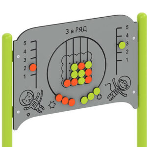 Lekepanel ,tre på en rad