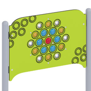 Lekepanel, roterende baller