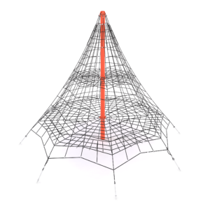 Åttekantet klatrepyramide H:600cm