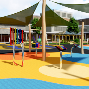 Rainbow Quartet (sett med 4 stk.)