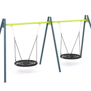 "Swing" Huskestativ med to fuglereder Ø:120cm, høyt