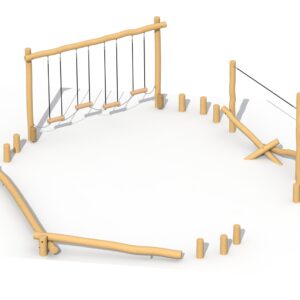 Hinderløype i Robinia, (type B)