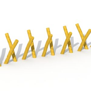 Stolpeskog i Robinia, 12 stk