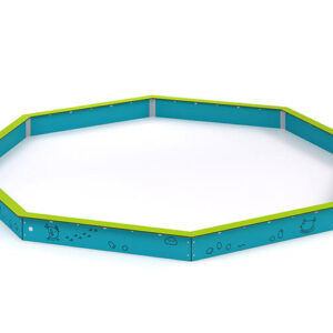 Sandkasse, åttekantet