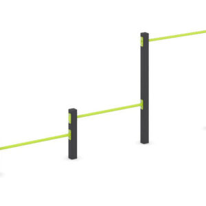 Sports element with three
crossbars for push ups
1,0m