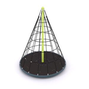 Roterende klatrepyramide. H:300cm