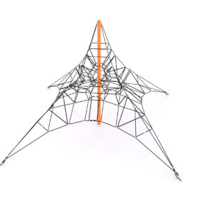 Tetraedrisk klatrepyramide  H:400cm