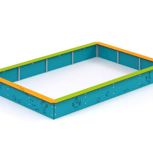 Sandkasse, rektangulær