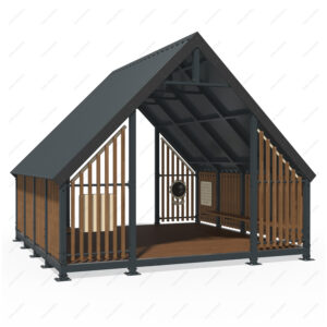 Lekehytte,  Shade canopy  "Scandinavia"