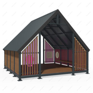 Lekehytte, Shade canopy "Scandinavia"