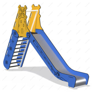 Frittstående sklie "Mill" 1.2 m