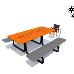 Bord og benk, "Festo" LUMO