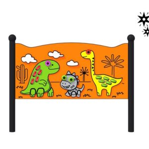 Lekepanel, Dinosaur