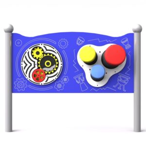 Lekepanel "Paro" 4, Bongotrommer og roterende gir