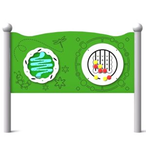 Lekepanel  "Paro" 7, Roterende hjul og runde elementer