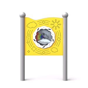 Lekepanel "Sensa" 5, Regnbue