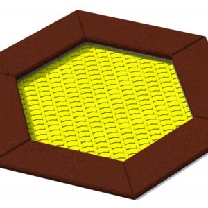 Trampoline "Hexo" 1,  170x147cm