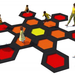 Trampoline "Hexo" 13A , 680x736cm