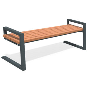 Benk "Cartagena" uten rygg