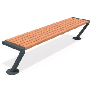 Benk "Toledo" uten rygg