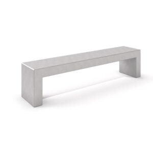Betongbenk "Deco 8" (grå)