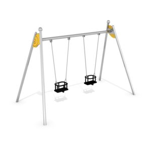 Swing Pendolo 2 with two "baby box" seats