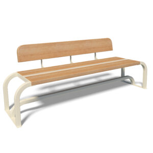 Benk "Park" (med rygg)