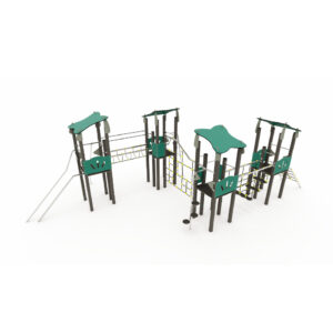 Klatreapparat. 4 tårn (ECO)