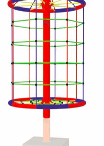 Roterende klatrepyramide B