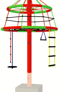 Roterende klatrepyramide C