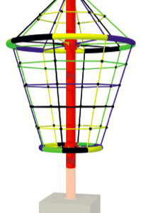 Roterende klatrepyramide D