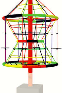 Roterende klatrepyramide E