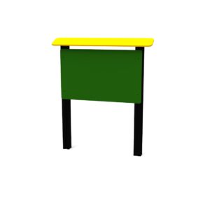 Lekepanel krittavle, med tak