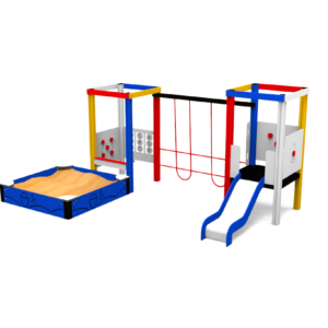 Lekeapparat MINI Klatre og sand