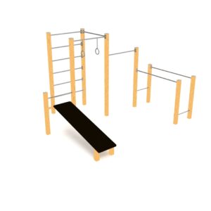 Street Workout SALA 3 Wood